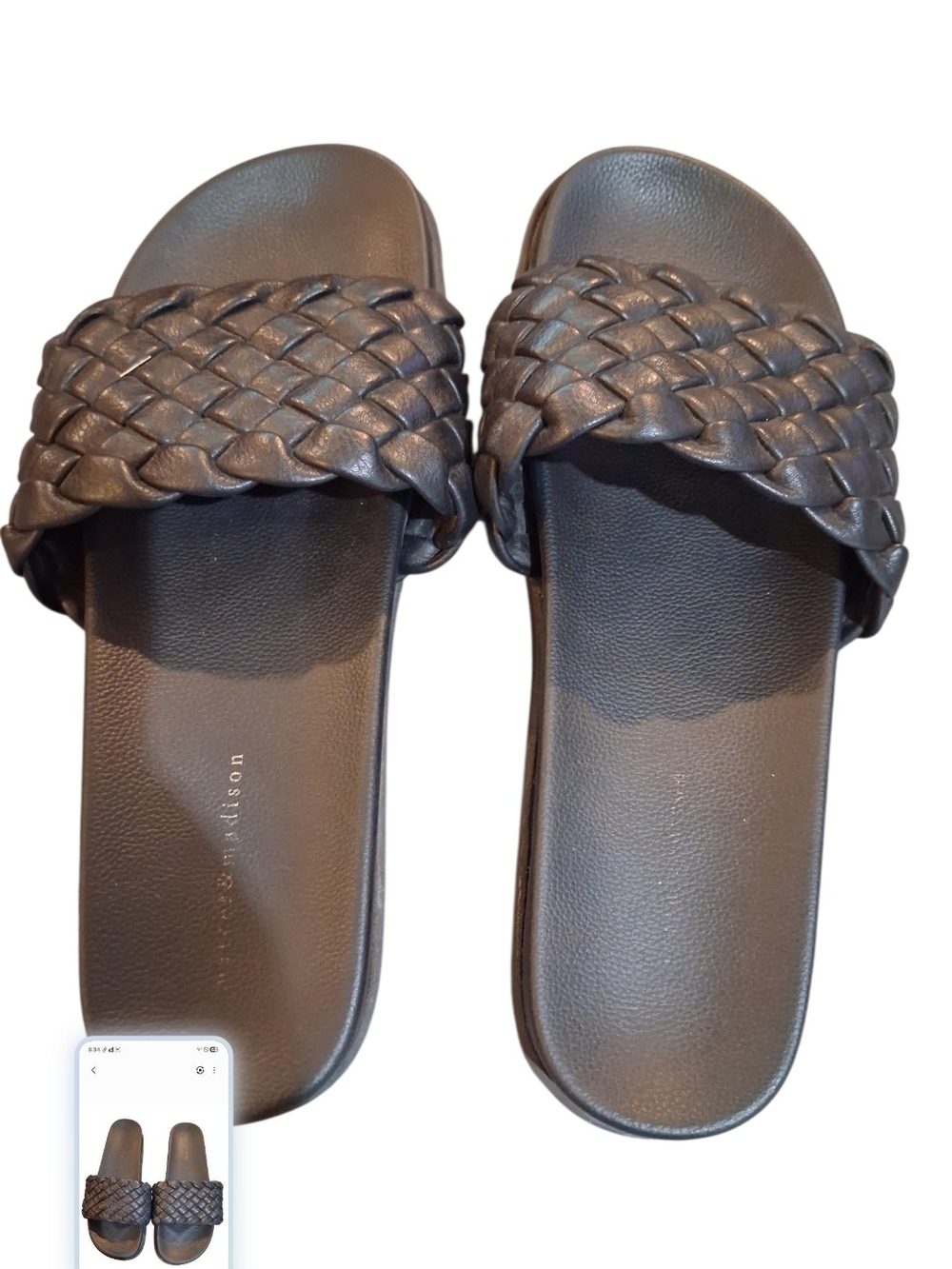 Braided Slide Sandals - Picture 2 of 4
